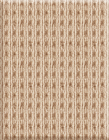 Pocketweave 12'x5' New Zealand wool loop carpet in color Honey Beige