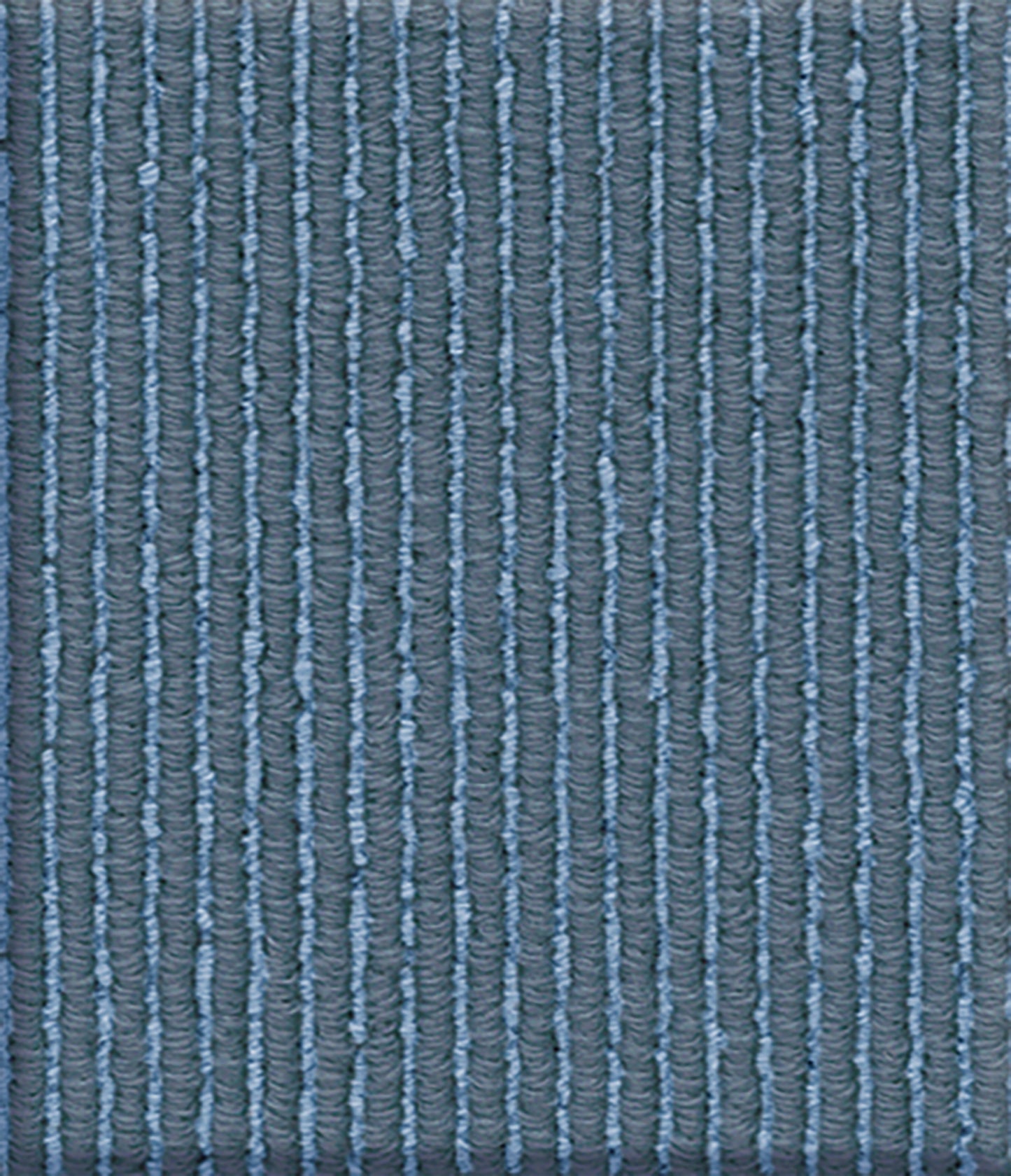 Aria 12'x20' New Zealand wool loop carpet in color Pitch Blue