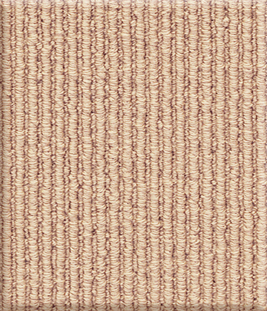 Aria 12'x6' New Zealand wool loop carpet in color Honey Beige