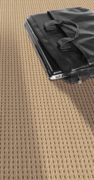 Pocketweave 12'x79' New Zealand wool loop carpet in color Sage