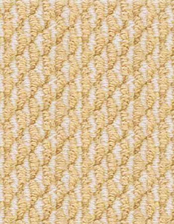 Inspiration 12'x3'6" New Zealand wool loop carpet in color Daisey