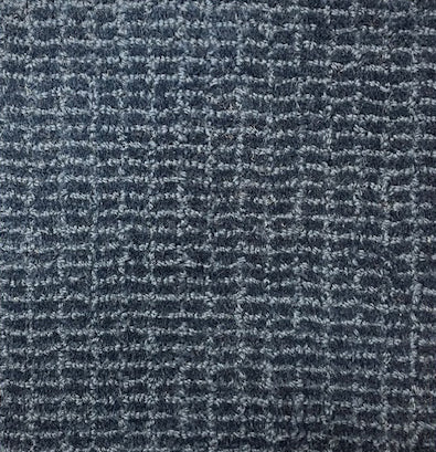Delta 12'x21' in 100% New Zealand wool color Blue Spa