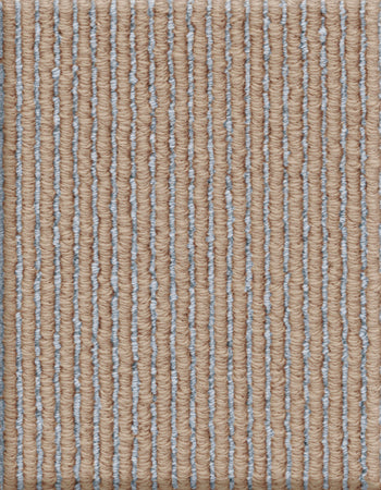 Aria 12'x32' New Zealand wool loop carpet in color Dix Blue