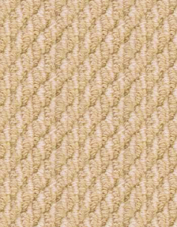 Inspiration 12'x12' New Zealand wool loop carpet in color Jasmine