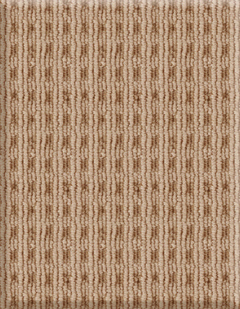 Pocketweave 12'x20' New Zealand wool loop carpet in color Pecan