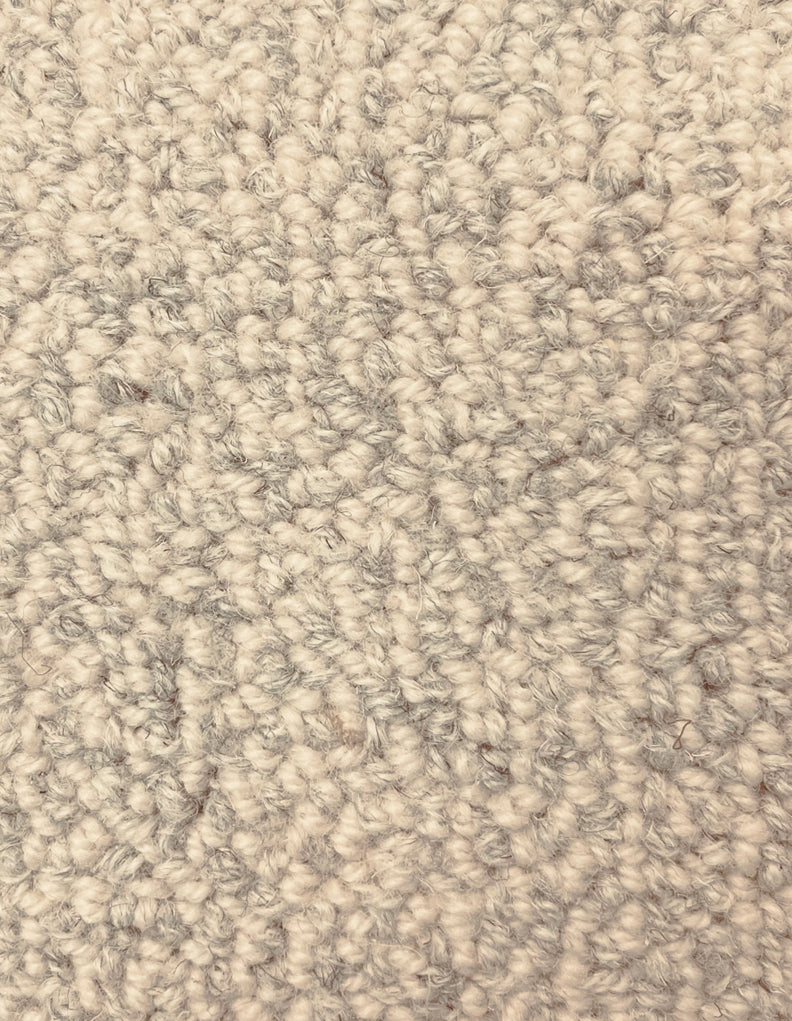 Talesin 12'x5.5' New Zealand wool loop carpet in color Riverstone