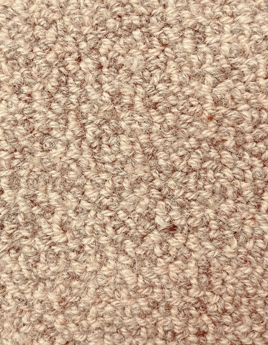 Style:Talesin 12'x5'10"' New Zealand wool loop carpet in color Sesame