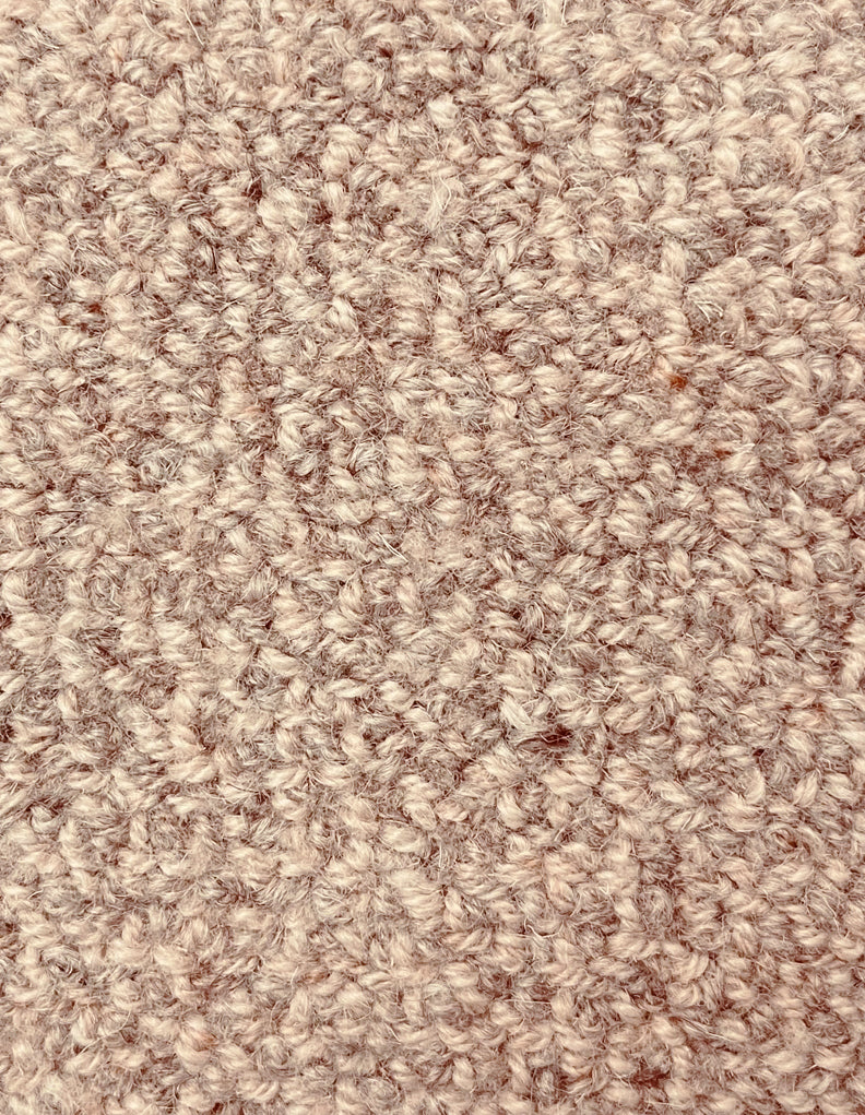 Style:Talesin 12'x6'2"' New Zealand wool loop carpet in color Sesame