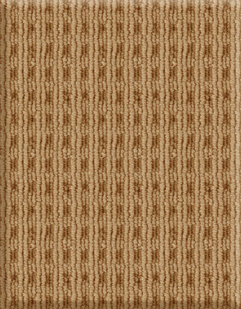 Pocketweave 12'x24' New Zealand wool loop carpet in color Teastain