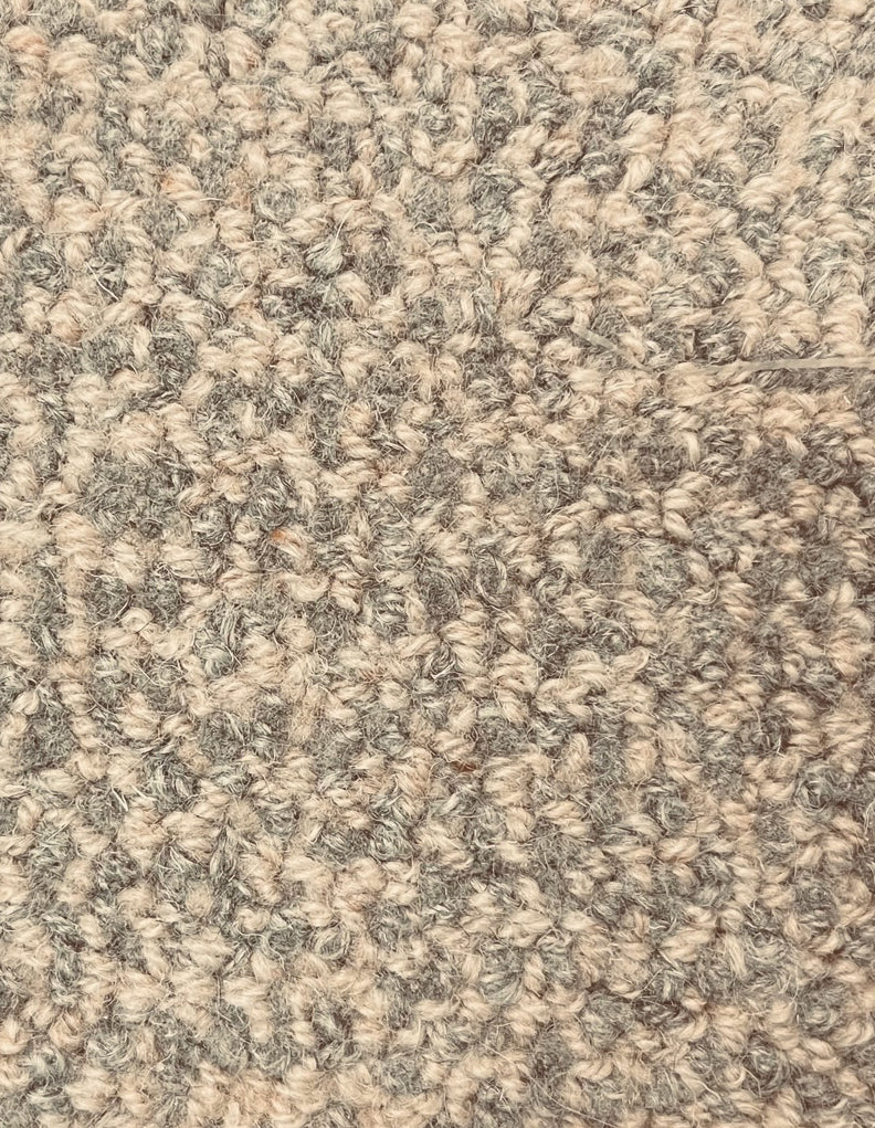 Talesin 12'x23' New Zealand wool loop carpet in color Wild Dove