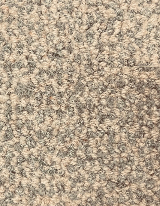 Talesin 12'x23' New Zealand wool loop carpet in color Wild Dove