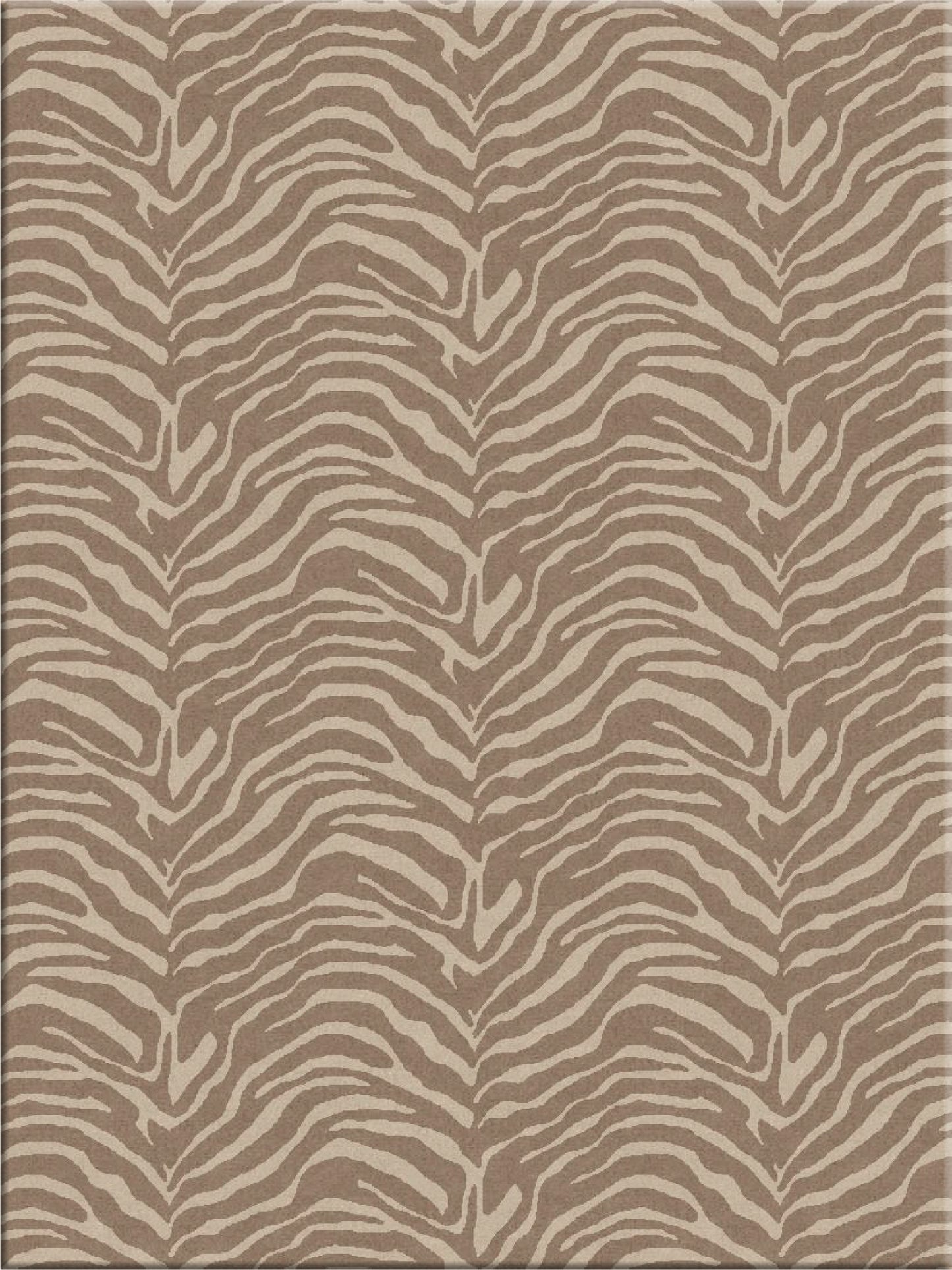 Zebra ll 10'x13'4" in 100% New Zealand wool color Neutra