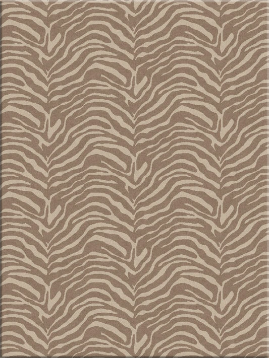 Zebra ll 10'x13'4" in 100% New Zealand wool color Neutra
